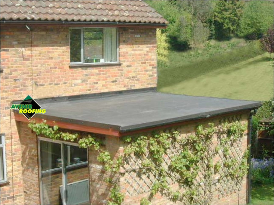 EPDM Rubber roofing installation